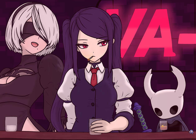 2B, VA-HALLA, Hollow Knight, Zelda, Kirby, REPO